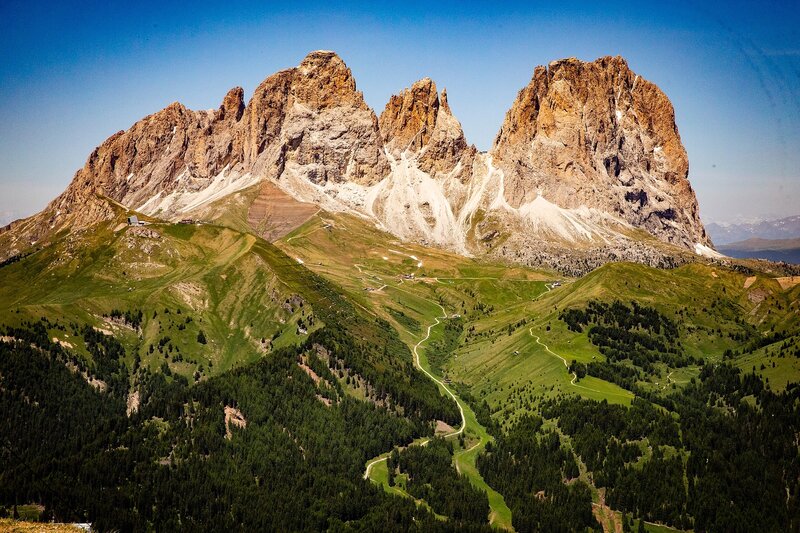 Etappe 4 Dolomiti Trek King   Zu Füßen Des Sassolungo